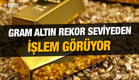 Bankacılık krizinin ortasında gram altından yeni rekor
