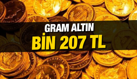 Gram altın rekor seviyesine yakın seyrediyor