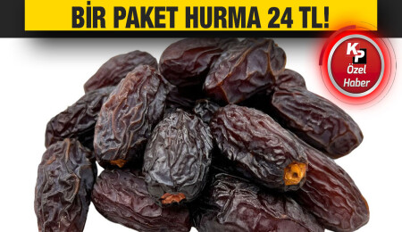 Ramazan ayının vazgeçilmezi hurma tezgahlardaki yerini aldı