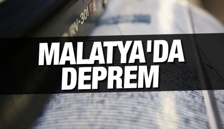 Malatya'da 4,4 büyüklüğünde deprem