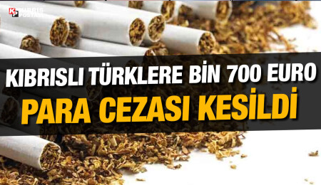 İngiltere'ye seyahat edecek olan Kıbrıslı Türklerin bagajlarında tütün ürünleri ele geçirildi