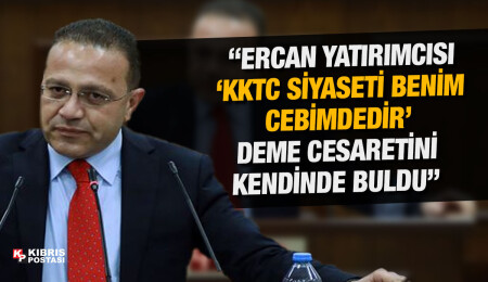 Erkut Şahali: Ercan Havaalanı özelleştirme ihalesi, KKTC tarihinin en büyük peşkeşi