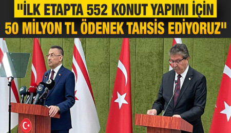 Fuat Oktay: Derinya Sosyal Konut Projesi'ni başlatıyoruz