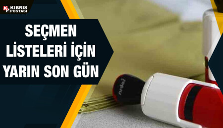 Türkiye'de seçmen listeleri yarın askıdan inecek