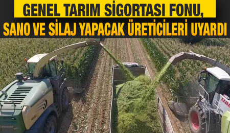 Sano ve silaj yapacak üreticilere uyarı... 3 metrelik biçilmemiş alan emare bırakılmalı