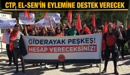 CTP de Meclis önünde El-Sen’in eylemine destek verecek