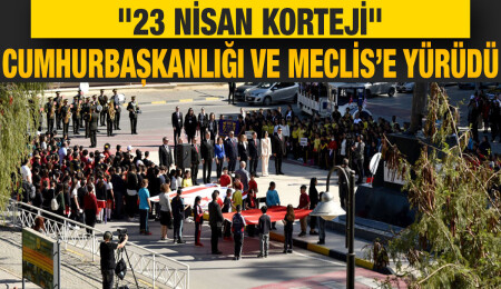 23 Nisan kutlamaları başladı… Öğrenciler Atatürk Anıtı’na çelenk koydu