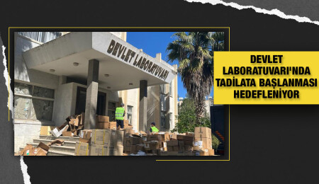 Devlet Laboratuvarı’nda imha edilmeyi bekleyen ilaçlar taşınmaya başlandı