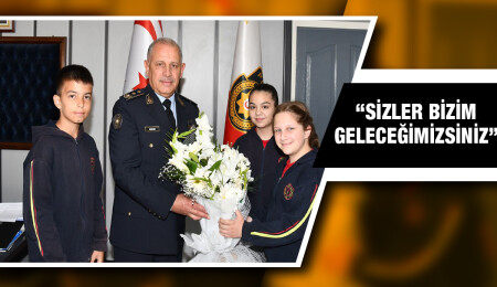 Öğrenci heyeti, Polis Genel Müdürü Kasım Kuni’yi ziyaret etti