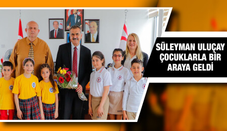 Gazimağusa Belediye Başkanı Uluçay, görevini çocuklara devretti