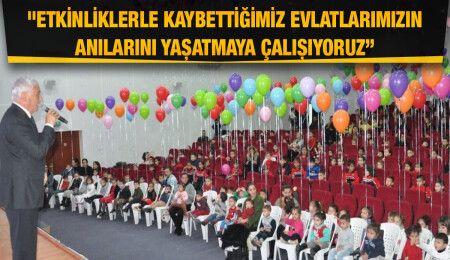 Mahmut Özçınar: Bugün, geleceğe dair umutların yeşerdiği, çocuklarımızın bayramıdır