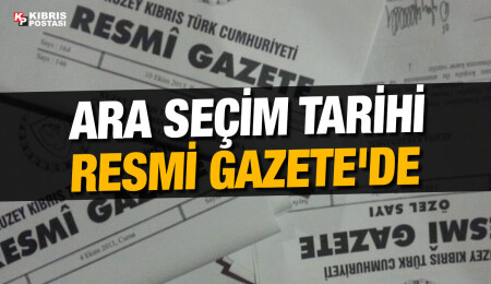 Ara seçimin 25 Haziran’da yapılmasına ilişkin karar Resmi Gazete’de