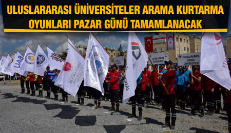 Uluslararası Üniversiteler Arama Kurtarma Oyunları başladı