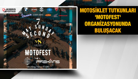 Motosiklet tutkunları 21 Mayıs'ta Gazimağusa’da buluşuyor