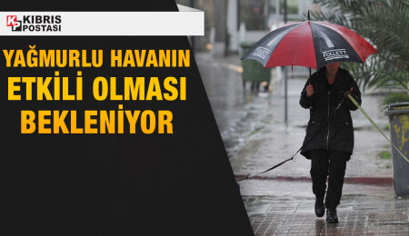Yağışlı hava etkisini bugün de sürdürecek
