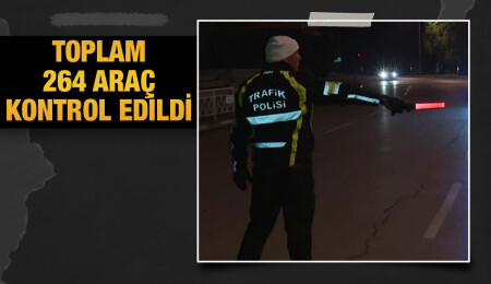 Lefkoşa’da “T” işletme izinli araçlar denetlendi… 15 araç trafikten men edildi