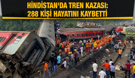 Hindistan'da 3 tren birbirine girdi: 288 kişi yaşamını yitirdi, 900'den fazla kişi yaralandı