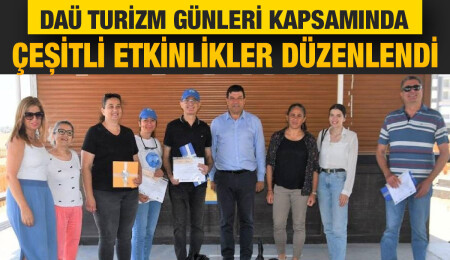 DAÜ Turizm Fakültesi 24. turizm günleri “Sıfır Atık ve Çevre” temasıyla tamamlandı
