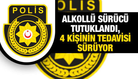 Girne’de direksiyon hakimiyetini kaybeden sürücü, bir evin bahçesine daldı: 5 kişi yaralandı