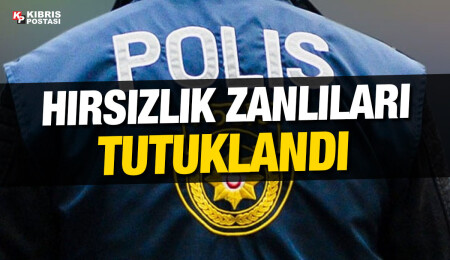 Gönyeli’de park halindeki araçlardan hırsızlık yapan 3 zanlı tutuklandı