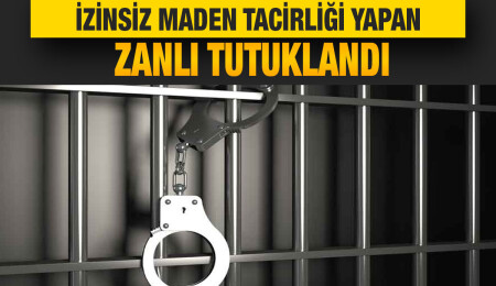 İzinsiz eski maden tacirliği yapan ve yakarak eriten S.G tutuklandı