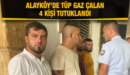 Alayköy’de tüp gaz hırsızlığı: Zanlılar üç farklı evden hırsızlık yaptı, 3 gün tutuklu kalacaklar