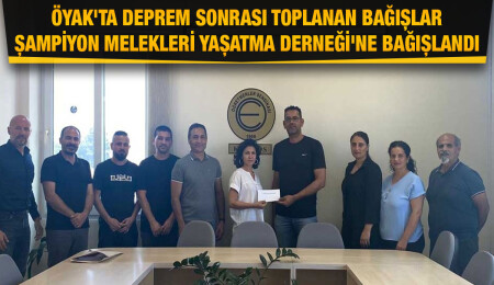 Yardım kampanyası hesabında toplanan bağışlar, Şampiyon Melekleri Yaşatma Derneği’ne bağışlandı