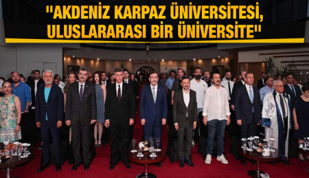 Cevdet Yılmaz, KKTC Akdeniz Karpaz Üniversitesi mezuniyet törenine katıldı