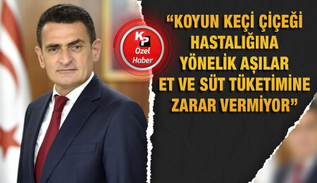 Dursun Oğuz: Koyun keçi çiçek hastalığı kontrol altına alındı