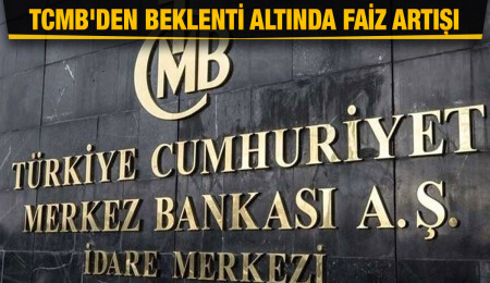 Türkiye Merkez Bankası 27 ay sonra faizi artırdı