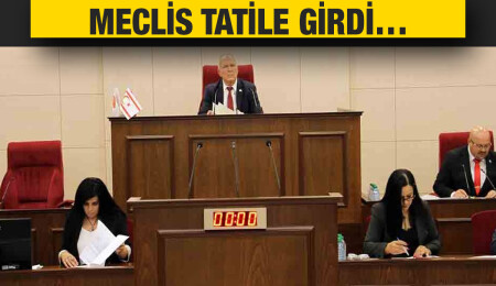 Meclis, tatil öncesi son toplantısını yaptı