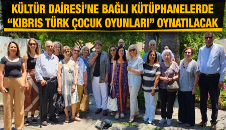 Kültür Dairesi’ne bağlı kütüphanelerde “Kıbrıs Türk Çocuk Oyunları” etkinliği yer alacak