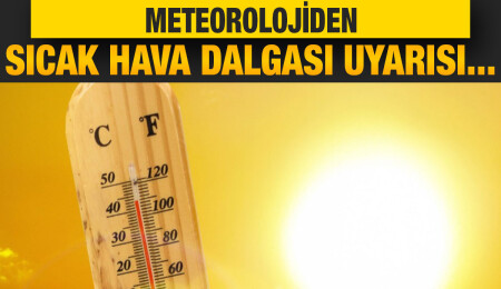 Hava sıcaklığı mevsim normallerinin 4 ile 7 derece üzerinde seyredecek