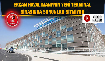 Ercan yeni terminal binasındaki kapalı otoparkta elektrik yok!