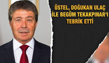 Başbakan Ünal Üstel, Doğukan Ulaç ile Begüm Tekakpınar'ı kutladı