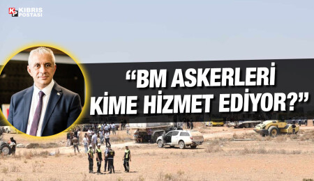 Hasan Taçoy: BM yolu engellemek için gösterdiği gayreti, Kıbrıslı Türkler diri diri gömülürken gösterseydi