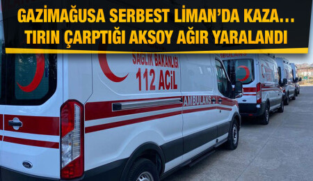 Gazimağusa’da yolda yürüyen Nurettin Aksoy’a TIR ile çarpan sürücü tutuklandı