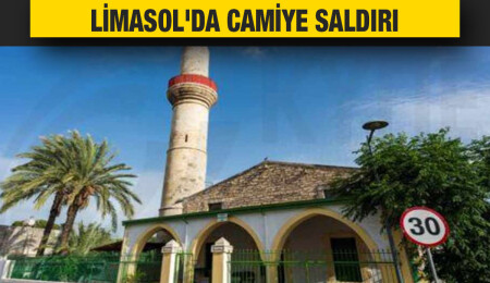Limasol’daki İbrahimağa Köprülü Camisi’ne kundaklı saldırı