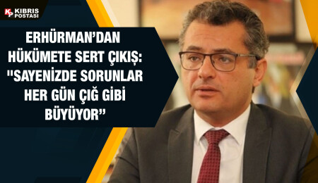 Tufan Erhürman: Yeterince sorun yokmuş gibi "hükumet" sorun ithal etti