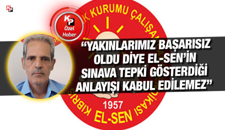 El-Sen Başkanı Cesurer’den sınav iddialarına yanıt!