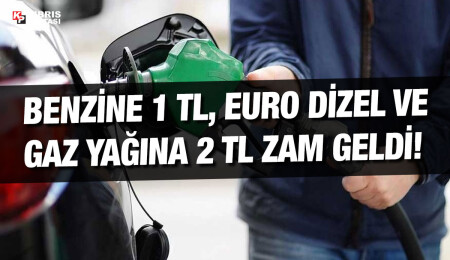 Akaryakıt fiyatlarına zam geldi... Yeni akaryakıt fiyatları Resmi Gazete'de yayımlandı