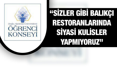 DAÜ Öğrenci Konseyi: Olmadığımız toplantıda oy oranımızın düşürülmek istenmesi saygısızlıktır