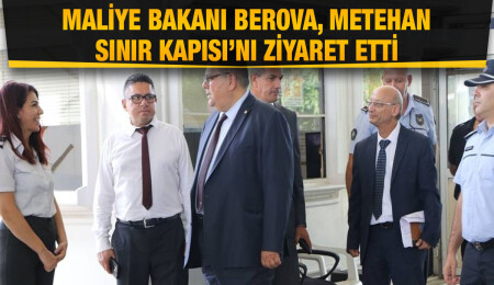 Özdemir Berova: Metehan Sınır Kapısı araçlı geçişler bakımından en çok tercih edilen kapıdır