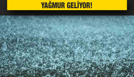 Bugünden itibaren yağmur bekleniyor