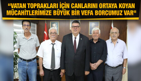 Özdemir Berova: İyi ki bu mücadeleyi verdiniz ve bizler Kuzey Kıbrıs Türk Cumhuriyeti’ne sahip olduk