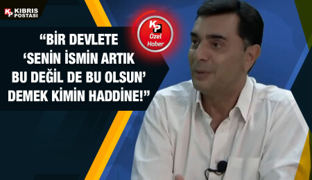 Özdil Nami: Devlet Bahçeli’nin bize zerre kadar saygısı olsa ‘Kıbrıs Devleti’ ifadesini kullanmazdı