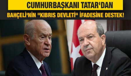 Ersin Tatar: Devlet Bahçeli’ye bize sahip çıktığı için teşekkür ederim