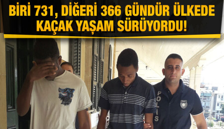 Ülkede kaçak yaşadıkları tespit edilen iki zanlı soruşturma kapsamında 2 gün tutuklu kalacak