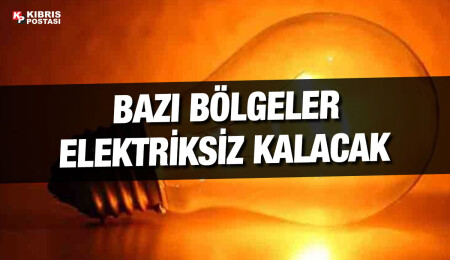 Girne ve Gazimağusa’daki bazı bölgelerde bugün elektrik kesintisi olacak