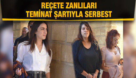 Sahte reçete soruşturmasında 3 zanlı teminata bağlanarak, serbest bırakıldı